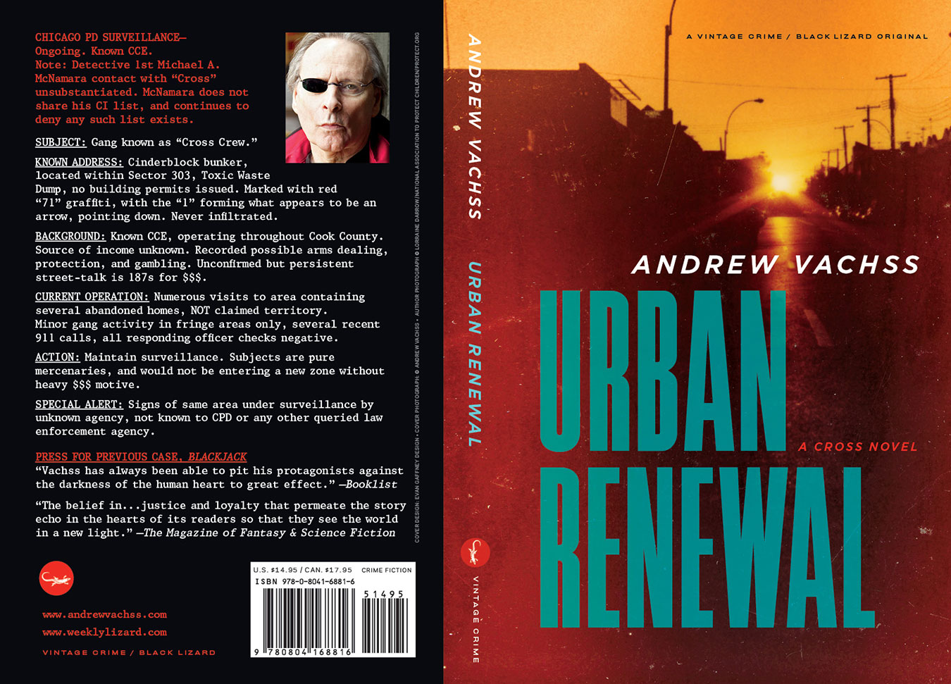 Urban Renewal: A Cross novel by Andrew Vachss