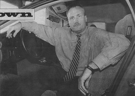 Detective Sergeant Mike McNamara, from The Chicago Reader, 6/11/99 - photo by Dan Machnik